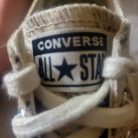 Converse Women's Chuck Taylor All Star Lift Snake Skin Effect -  Size 6 - Picture 7 of 10